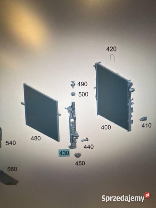 Boki ramy do spięcia chłodnic Sprinter 907910 dolnośląskie