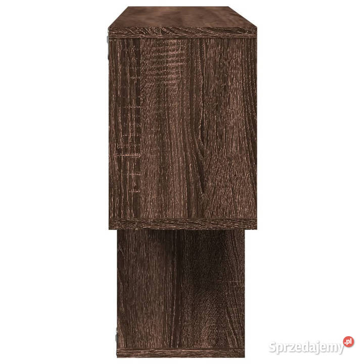 Półka ścienna brązowy dąb 100x20x53 WM848023 Warszawa