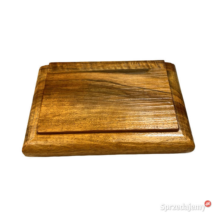 Solidna Drewniana Półka Konsola Ścienna Akacja Warszawa