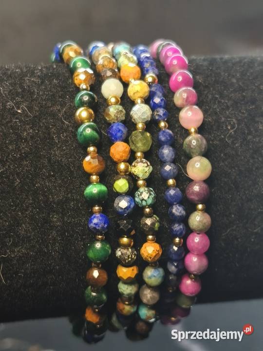 Rękodzieło naszyjnik bransoletka kolczyki Siedlce