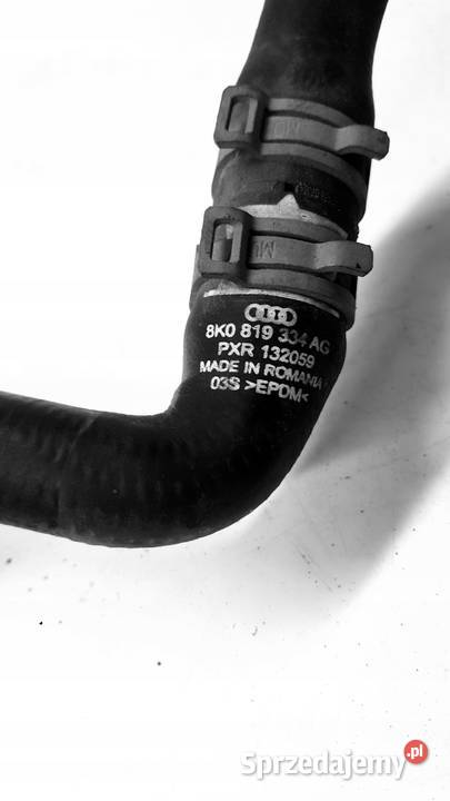 WĄŻ RURA WODY AUDI A4 B8 A5 8T Q5 8R 8K0819334AG Przystajń sprzedam