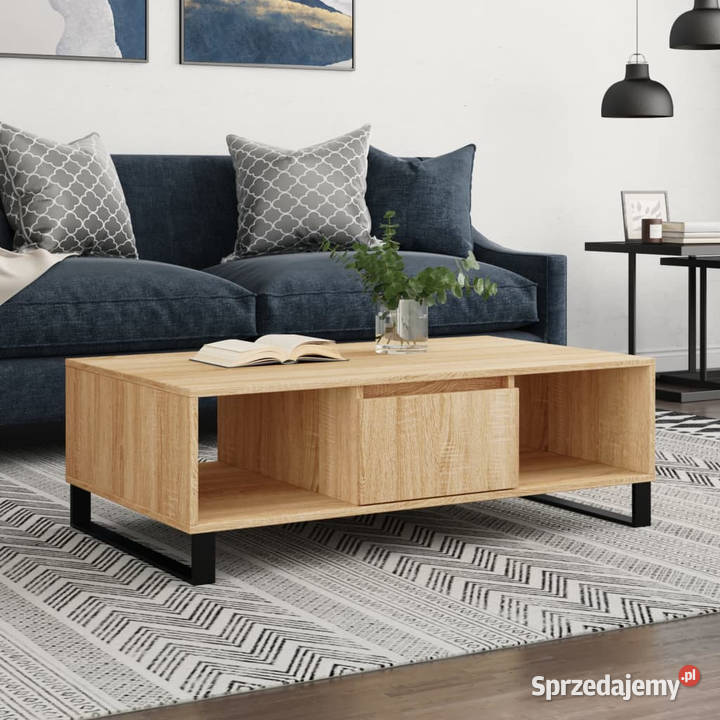 Stolik kawowy dąb sonoma 104x60x35 WM827095 Stoły mazowieckie Warszawa