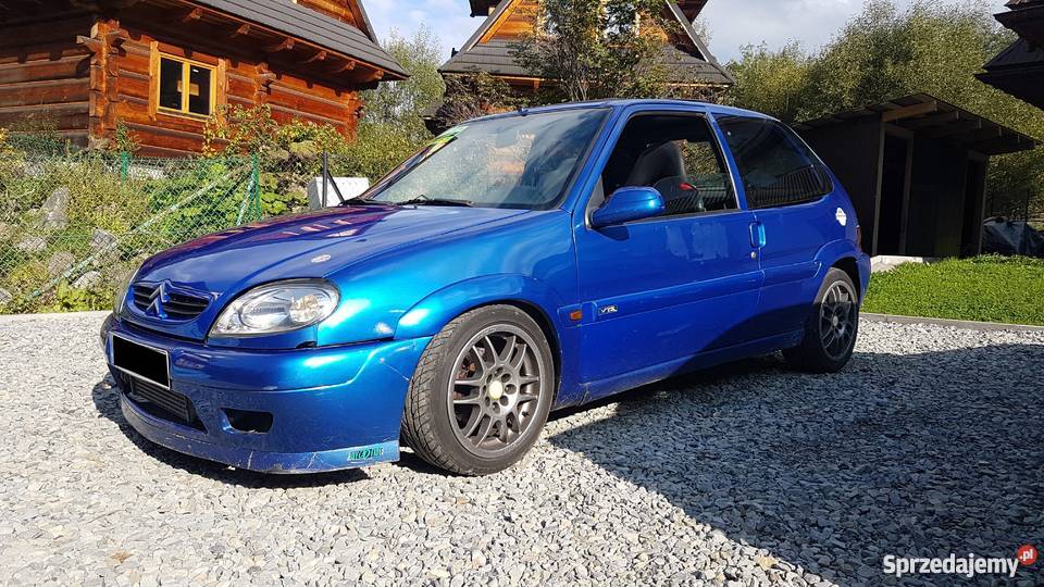 Citroen Saxo 16 VTS turbo kjs track day Zakopane sprzedam