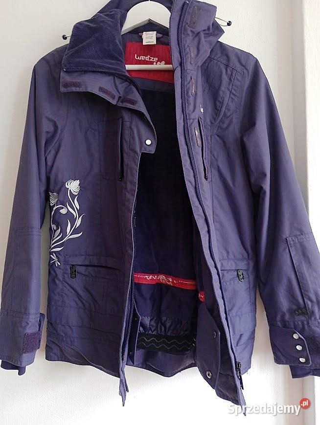 Kurtka narciarska Wedze Oxylane rozmiar M fioletowy lubelskie Chełm
