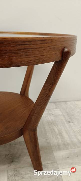 stolik okrągły kawowy projektowy Czechosłowacja Radomsko sprzedam