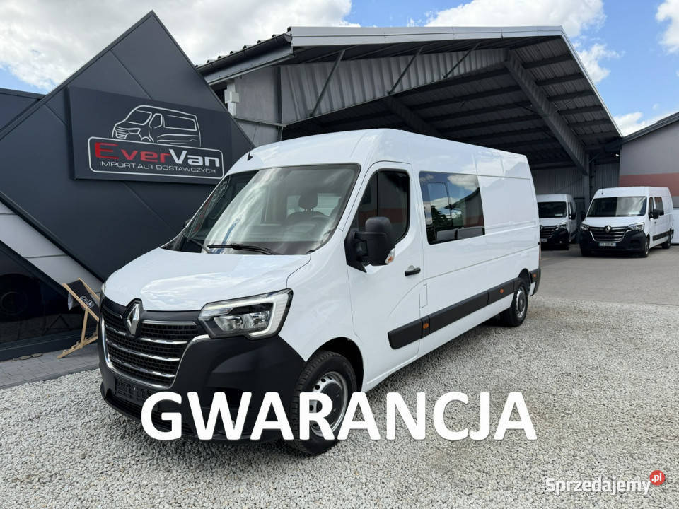 Renault Master L3H2 7 osobowy brygadówka lift mazowieckie Warszawa