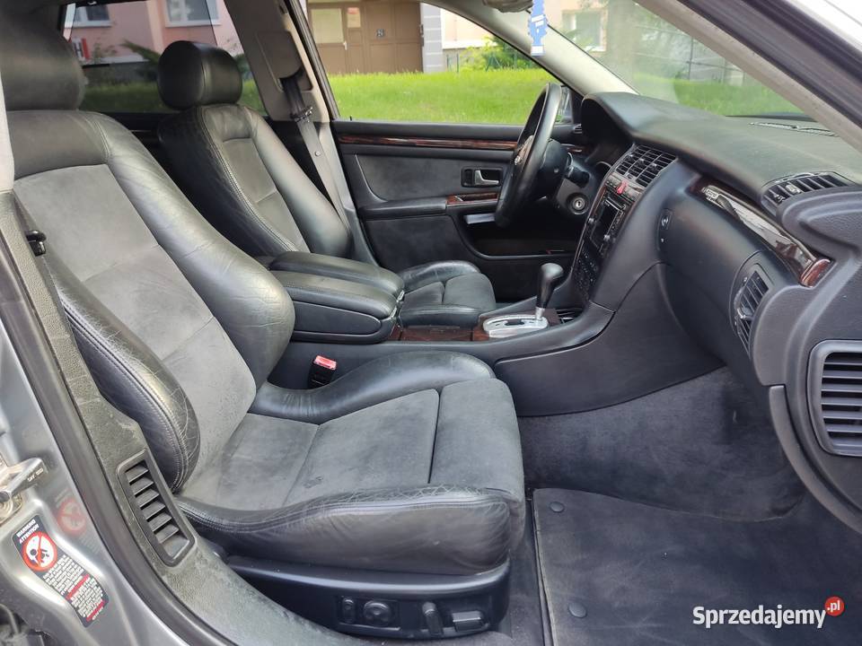 AUDI A8 D2 sedan r2000 poj 37V8 GAZ opłaty 2027r 260KM Elbląg