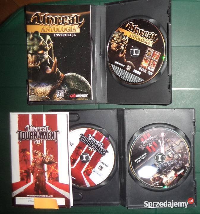 Złota kolekcja Unreal Universe PC DVDTournament strzelaniny Gry podkarpackie Rzeszów