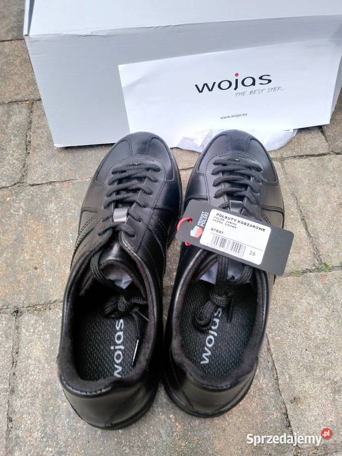 Nowe półbuty skórzane Wojas Ostrów Wielkopolski