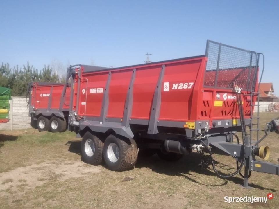 Rozrzutniki 6 8 10 12 14T MetalFach N672 N7621 Oleśnica