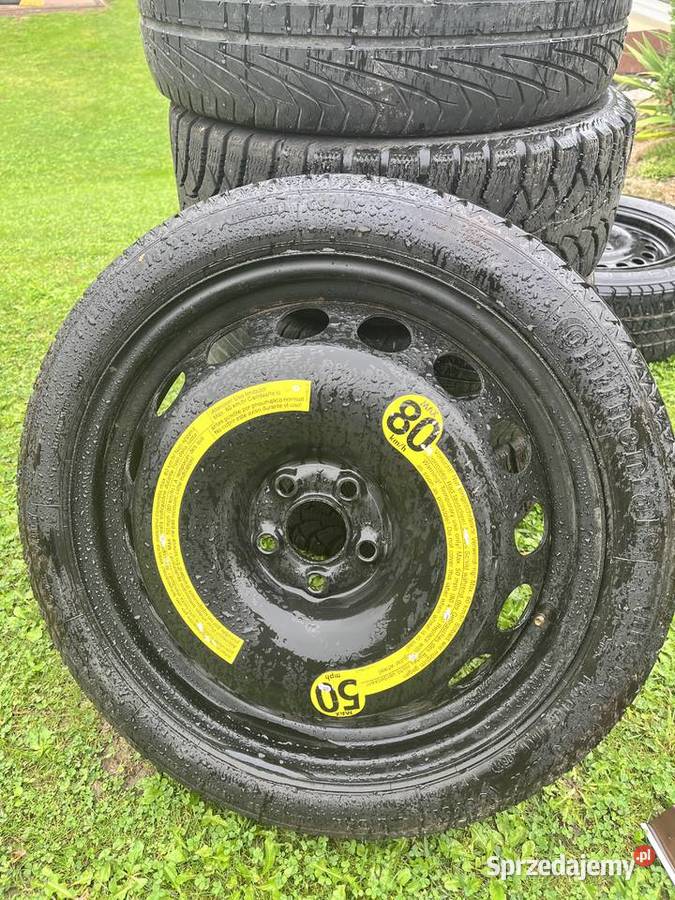 Koło dojazdowe audi vw 5x100 12570r18 osobowe małopolskie Nowy Sącz sprzedam