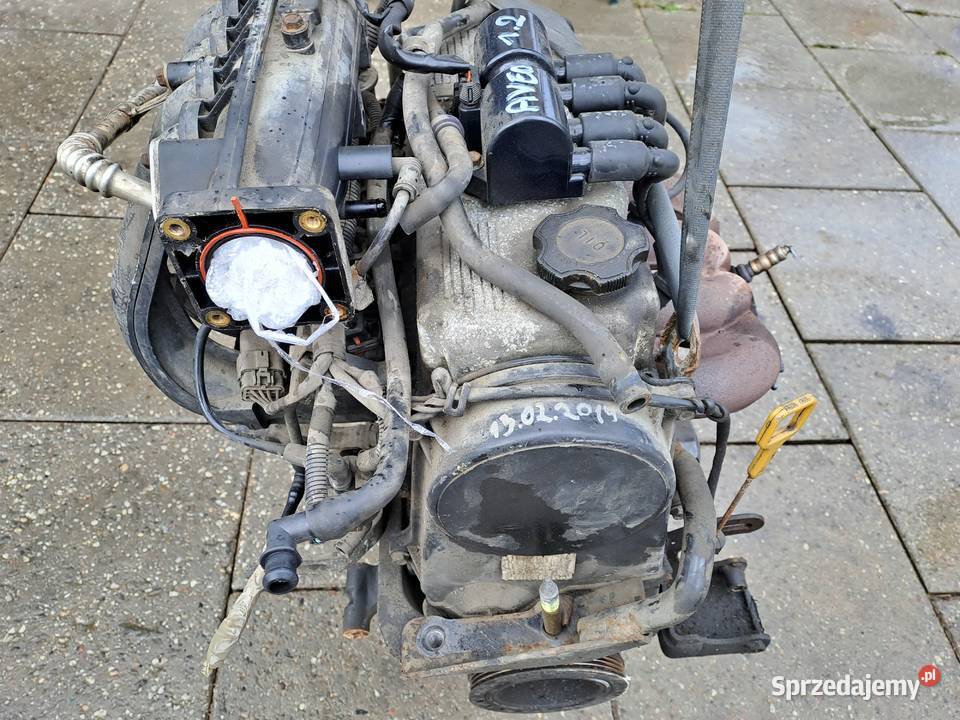 Chevrolet Aveo T200 12 silnik kompletny kod Jastrzębie-Zdrój