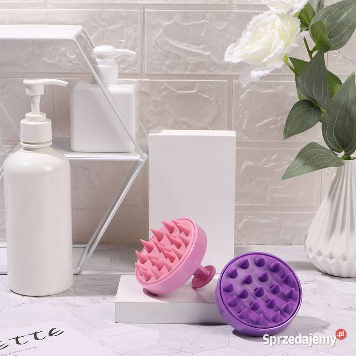 Szczotka do masażu głowy Różowa Life Płock sprzedam