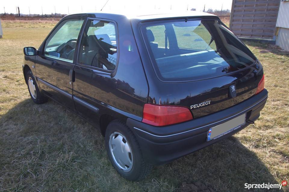 Peugeot 106 2000 r czarny diesel ekonomiczny