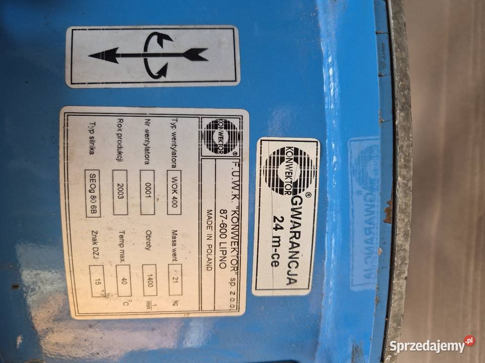 Wentylator przemysłowy Dąbrowa Tarnowska