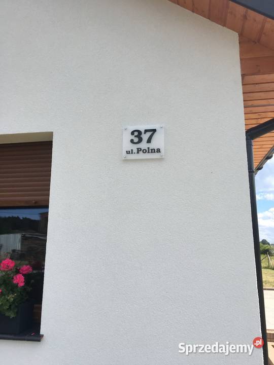 Tabliczka adresowa 3D numer na dom wysyłka śląskie