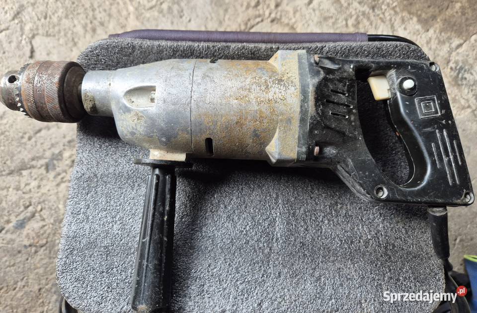 Stara wiertarka PRL Celma mazowieckie Wołomin