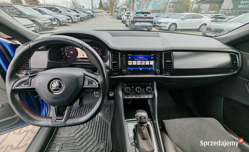 koda Kodiaq RS 20TDI 240 BiTDI 4x4 DSG 2019 2WŁ Kodiaq sprzedam