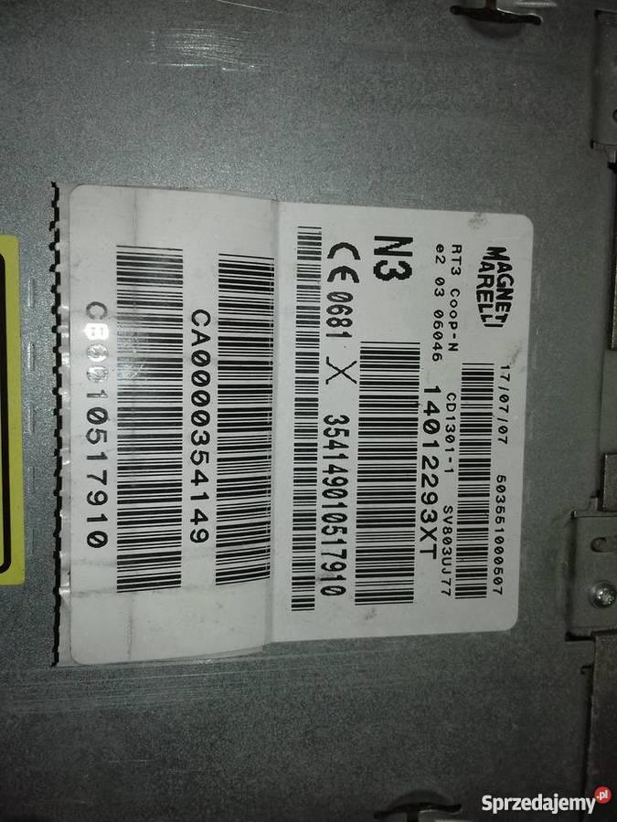 PeugeotCitroen Radio Nawigacja RT4 Polskie menu wielkopolskie Jarocin sprzedam