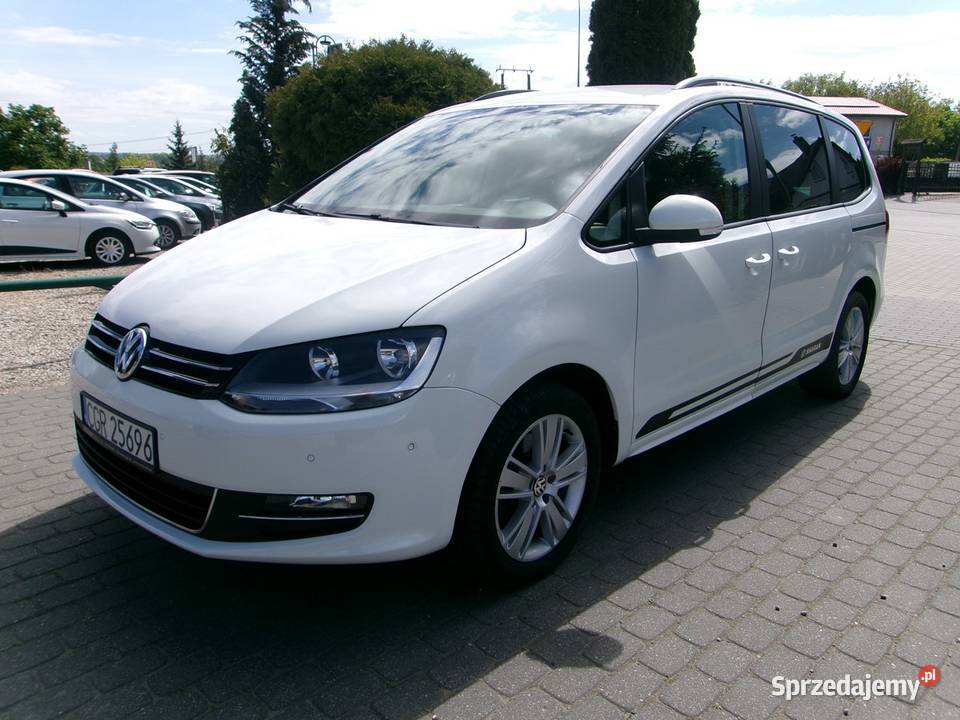 VW SHARAN 20 TDI Automat Rok produkcji 2017 kujawsko-pomorskie Dolna Grupa