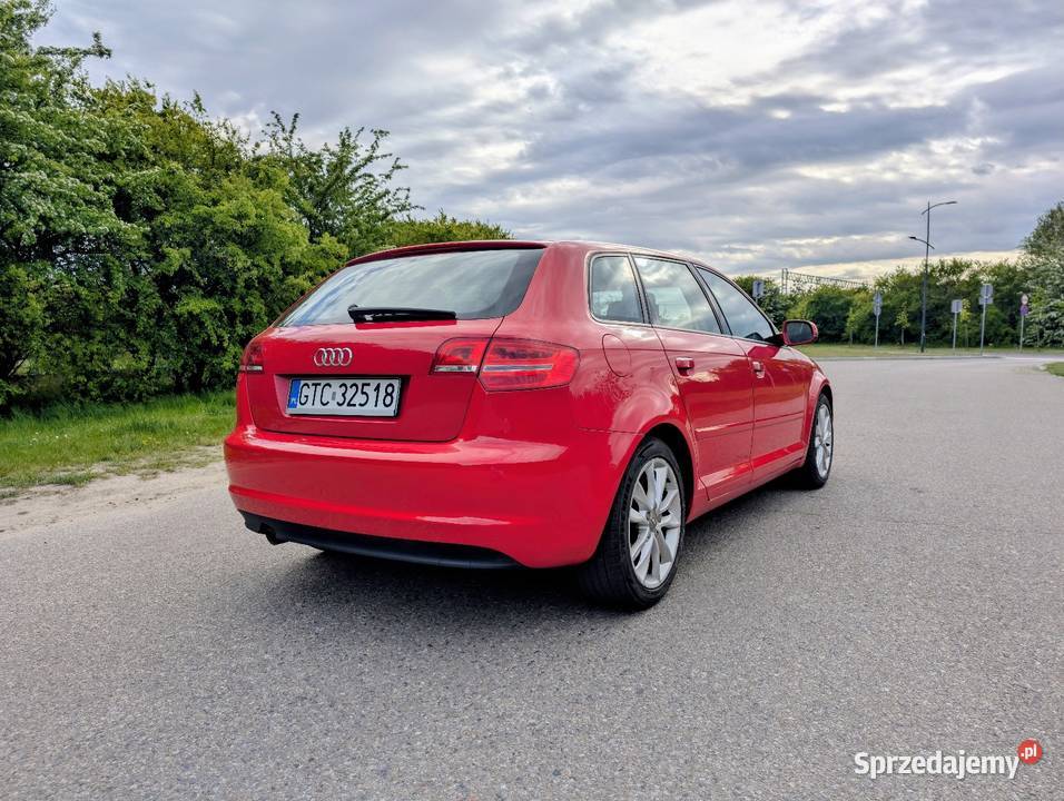 Audi A3 8P LIFT 16 TDI 2 komplety opon Zadbany VAT marża A3 Pruszcz Gdański sprzedam