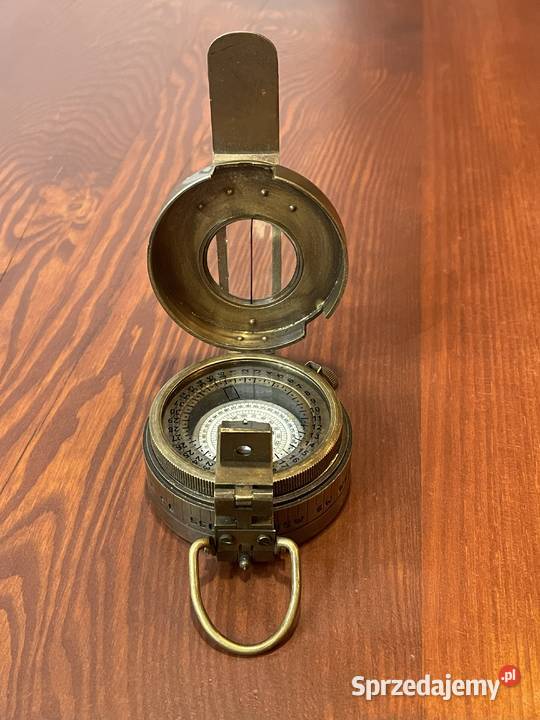 Kompas mosiężny MKIII TG Co Ltd London Antyki Chudów