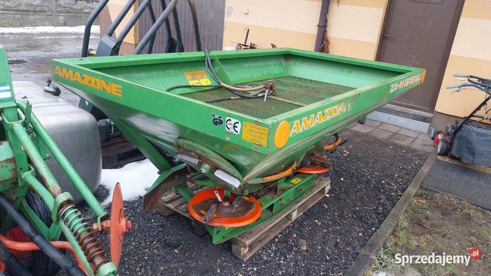 ROZSIEWACZ 600L AMAZONE ZAF604R do nawozu Rauch Przymiłowice