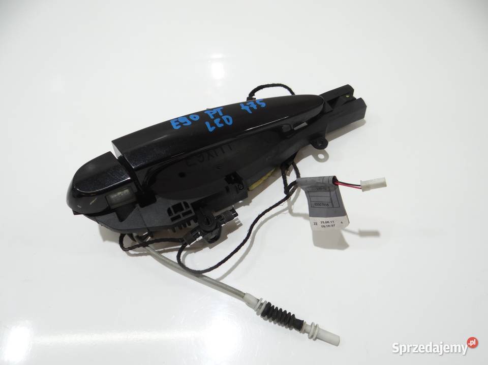 KLAMKA PRAWA TYLNA LED BMW E90 475 BLACK lubelskie