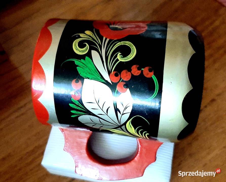 Ozdobny kubek ręcznie malowany Rzeszów sprzedam