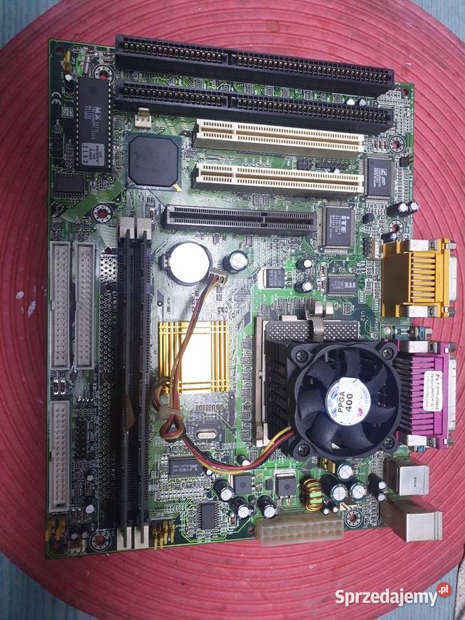 retro płyta komputerowa Celeron 400Mhz Żory