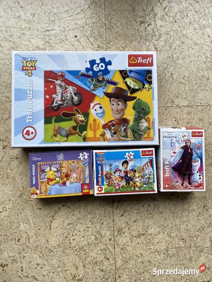 Puzle trefl 4 4 Kostrzyn Poznań Psi Patrol 4 lata+