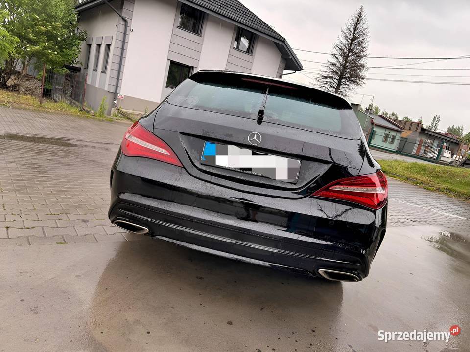 MercedesBenz CLA Shooting brake 2017r 22cdi czarny CLA Sosnowiec