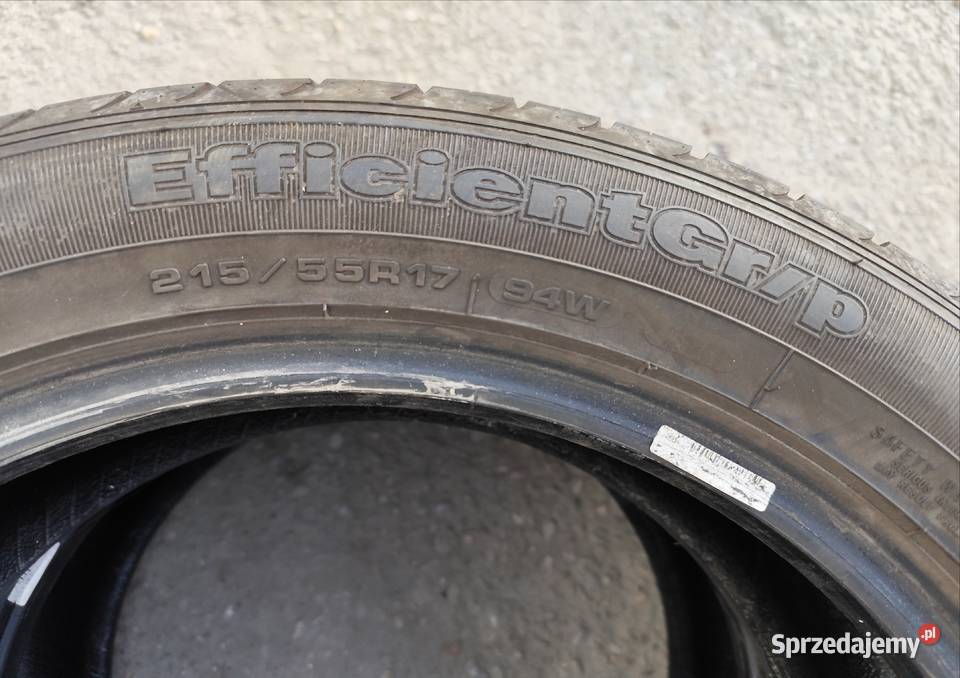 Sprzedam komplet opon Goodyear Warszawa sprzedam