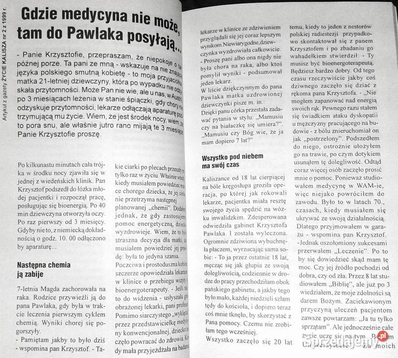 Naturalne metody uzdrawiania Krzysztof Pawlak