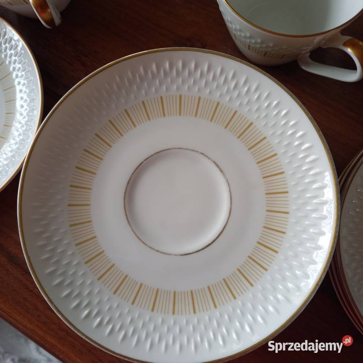 Komplet filiżanek EDELSTEIN 11 sztuk śląskie Bielsko-Biała sprzedam