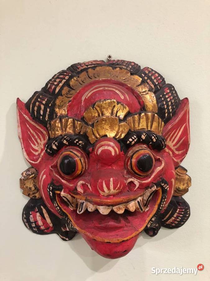 Maska etniczna plemienna Afryka Azja Bali Kraków