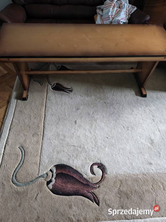 Ława lakierowana PRL Kalwaria Wrocław