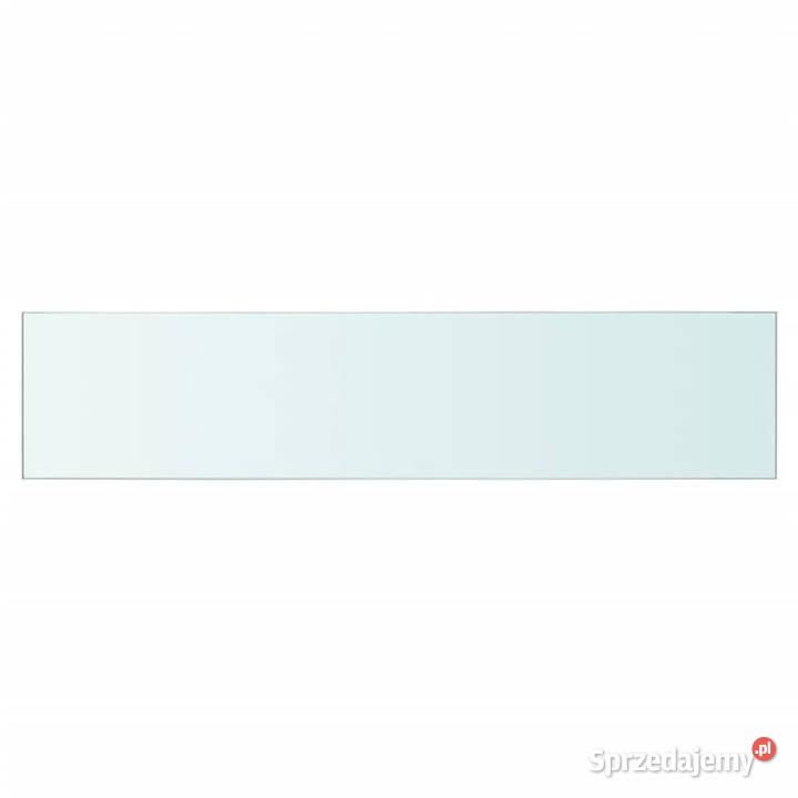 Półki 2 panel z bezbarwnego szkła 60 x 12 Warszawa