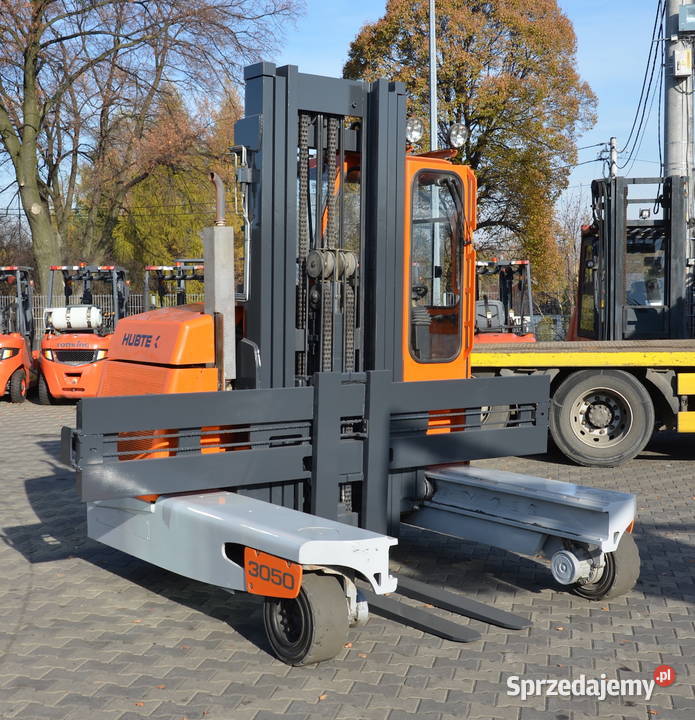 Hubtex DQ40G wózek 4kierunkowy triplex 6 m LPG 4 gaz Kęty
