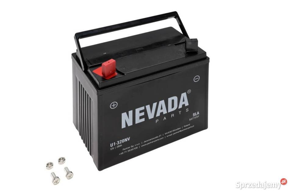 Akumulator NEVADA AGM 12V 28Ah 320A L Pozostałe Ostrołęka
