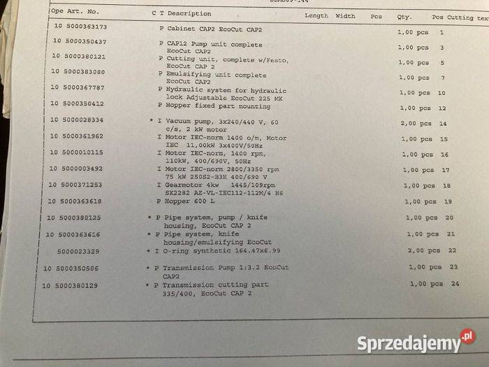 KuterEmulgator GEACFS EcoCut CAP 2 Krotoszyn