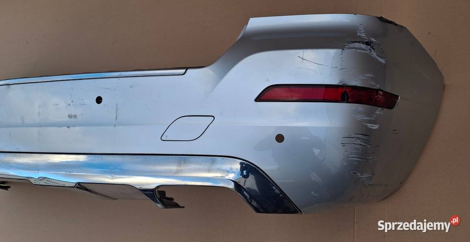 MERCEDES GLK W204 LIFT ZDERZAK DOKŁADKA CHROM Bieleń