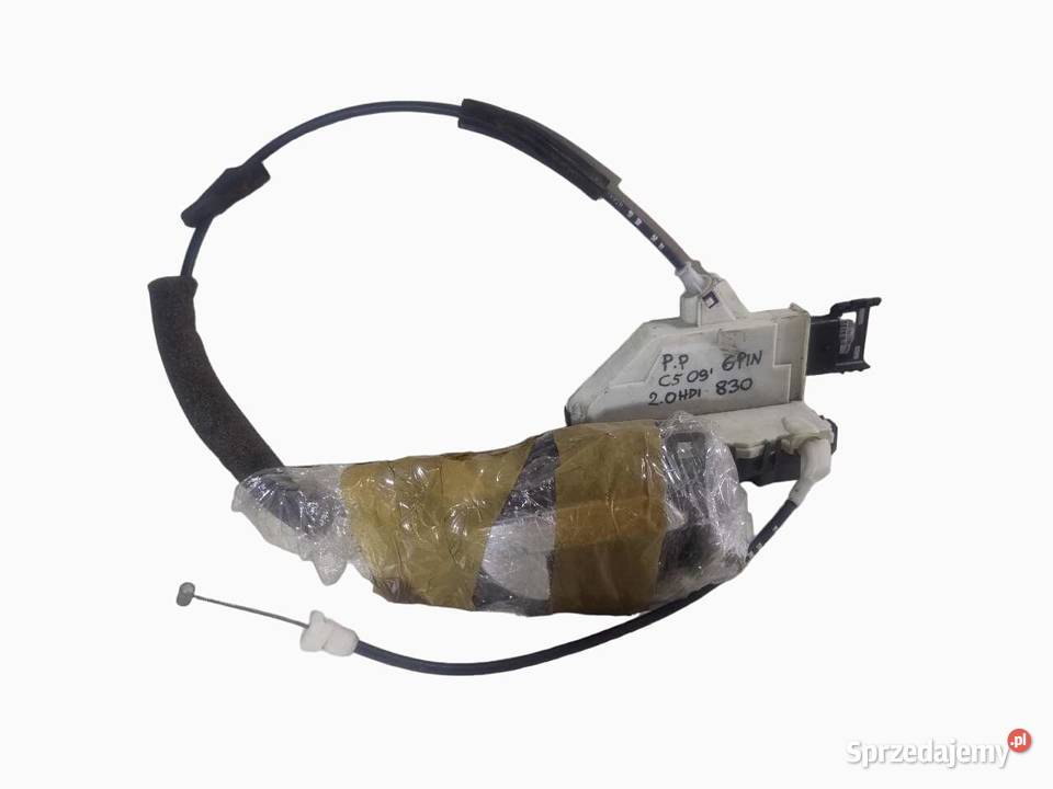 ZAMEK DRZWI PRAWY PRZÓD 6 PIN CITROEN C5 A04080