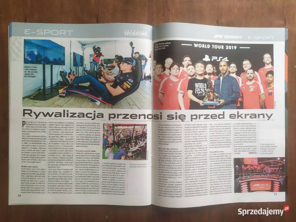 Skarb kibica formuła 1 sezon 2020 Książki i Podręczniki łódzkie Łódź