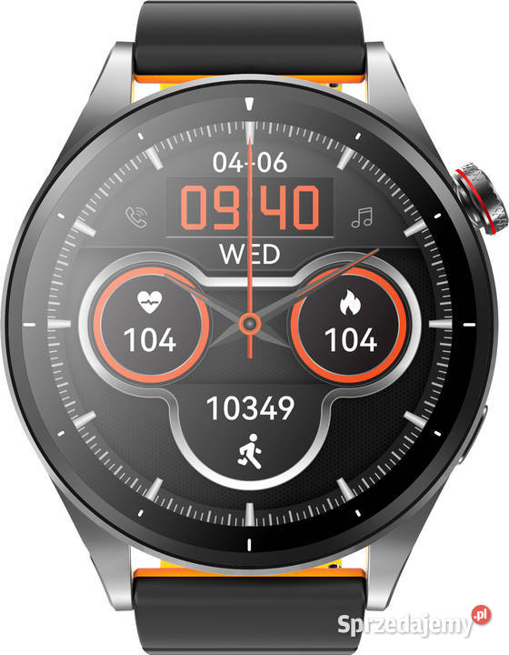 Smartwatch MAXCOM FW66 Iron R Grafitowy Męskie Zielona Góra
