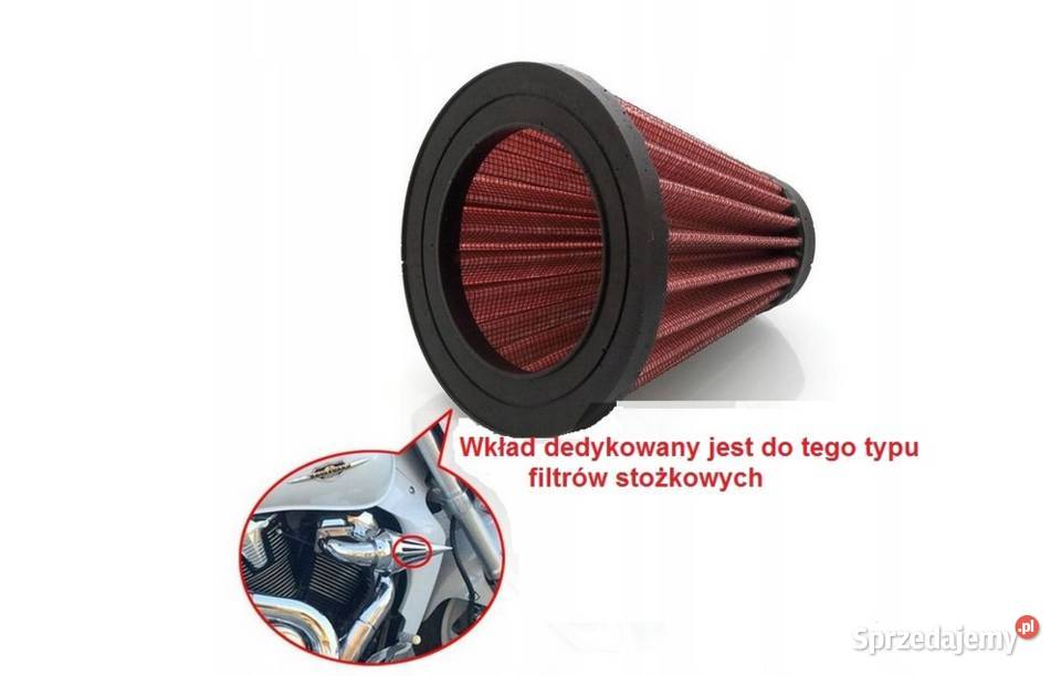 WKŁAD DO FILTRA POWIETRZA STOŻEK VTX VZR HD INNE Mysłowice