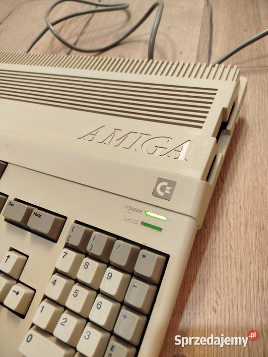 Sprzedam Amigę 5004 joysticki135 dyskietek lubuskie Słubice