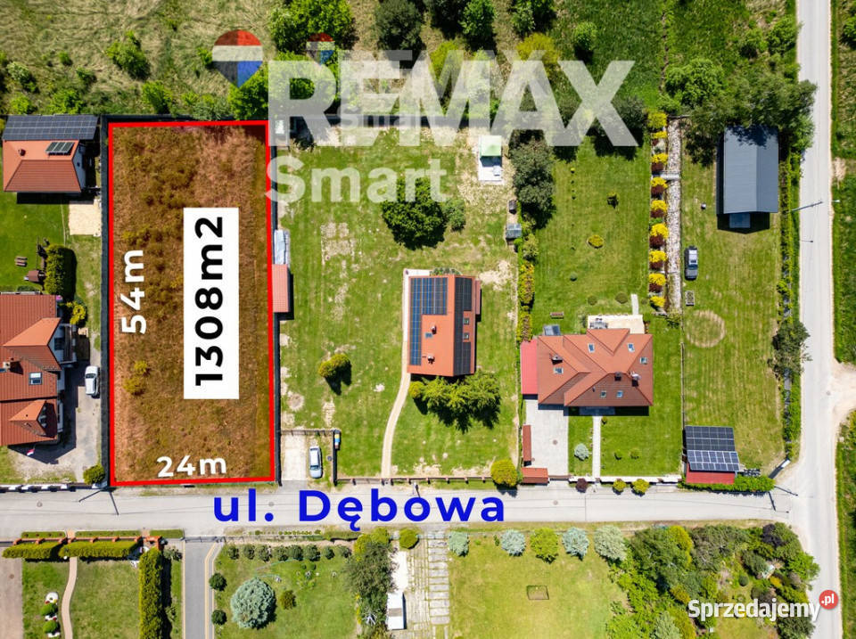 Działka budowlana 1302 m media szkoły natura Wola Kopcowa sprzedam