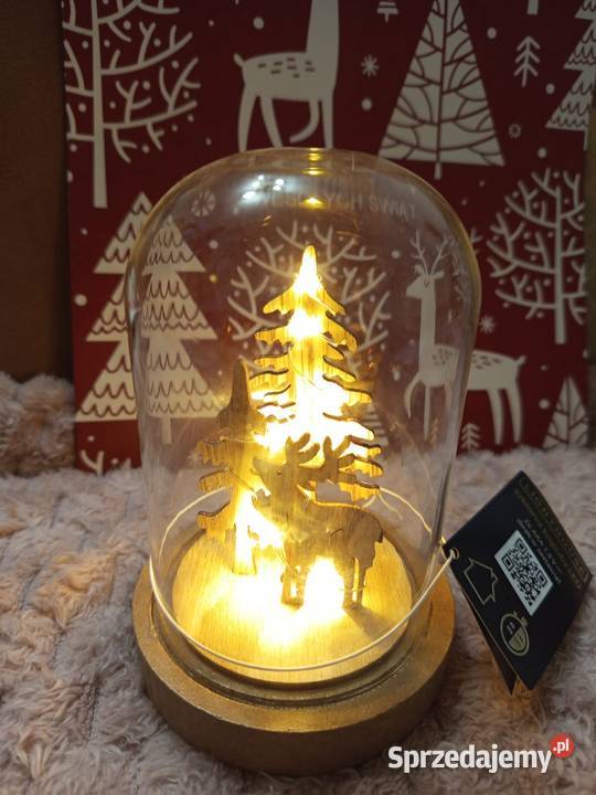 Lampka LED w szklanej kopułce Piła sprzedam