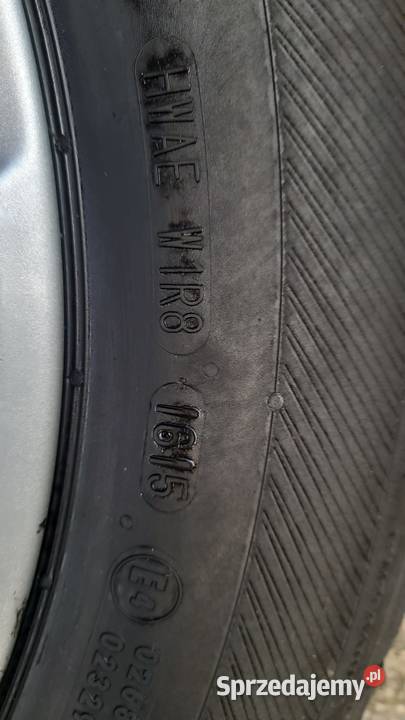 Felgi Koła Skoda Octavia 15 5x112 ET47 letnie świętokrzyskie Pińczów